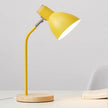 Lampe De Bureau En Bois Massif Élégant