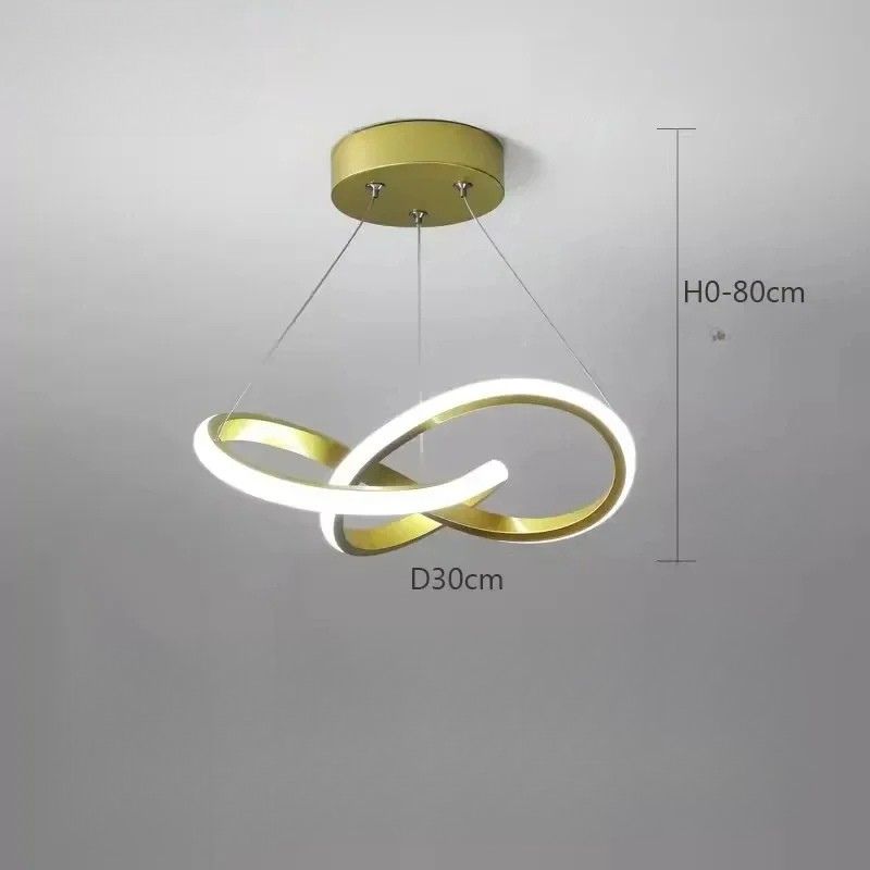 Suspension Chambre LED Style Scandinave Raffiné