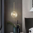 Suspension Moderne en Forme de Boule Transparente
