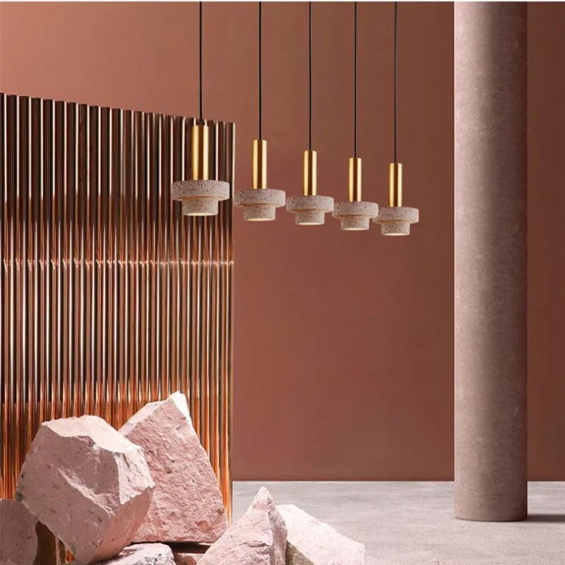 Suspension Escalier Effet Marbre Raffiné