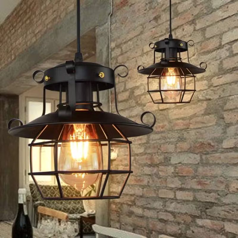 Suspension Moderne au Design industriel 