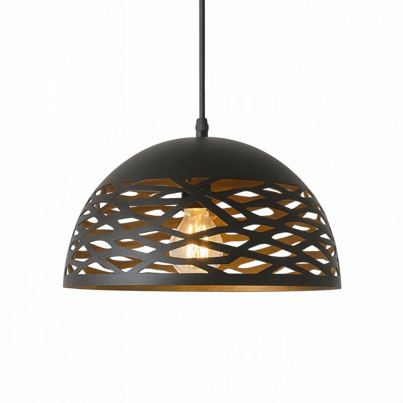 Suspension Industrielle Design Creux Stylé