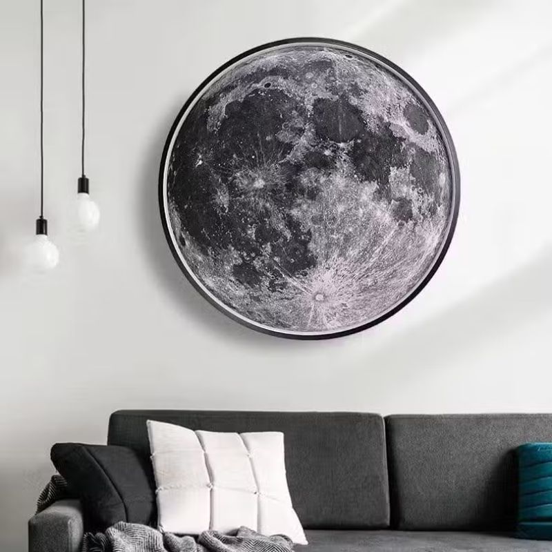 Applique Murale Moderne en Forme de Lune
