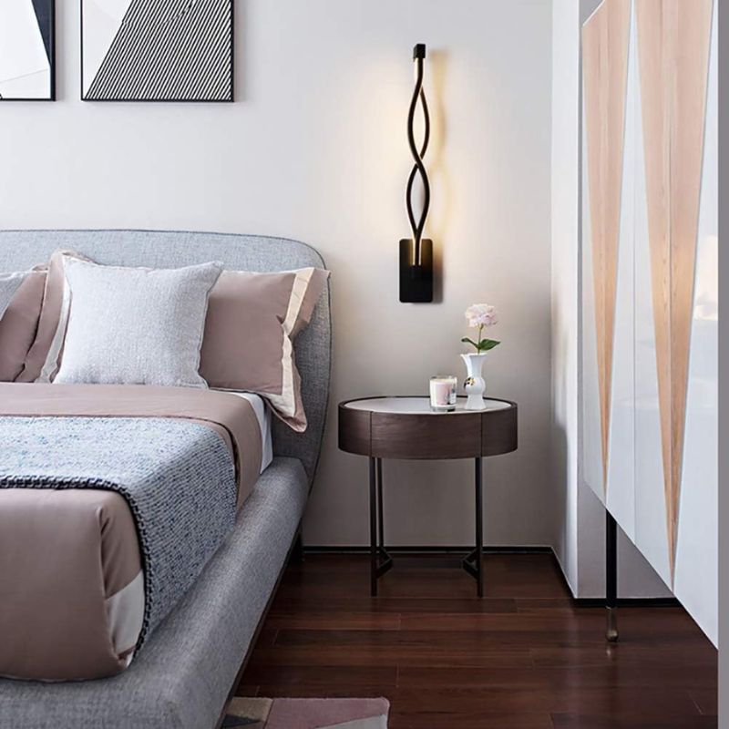 Applique Murale Couloir Design Spirale Moderne
