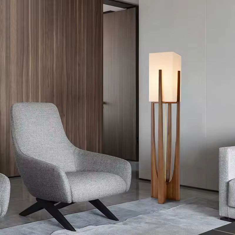 Lampe Japonaise Design Nordique En Bois