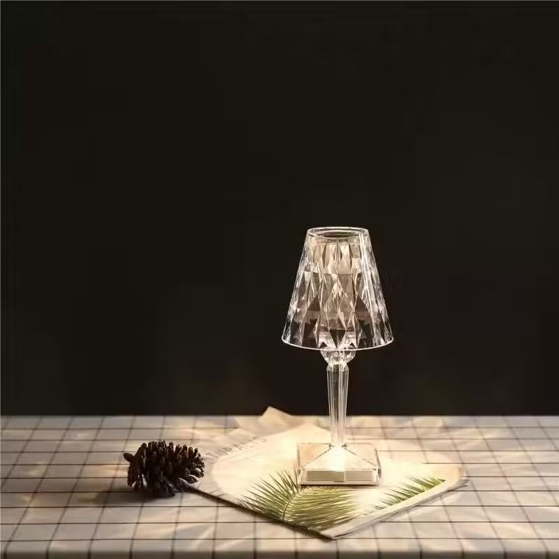 Lampe de Table Tactile en Cristal