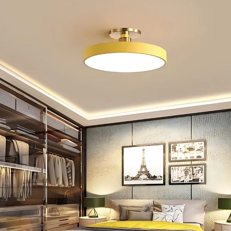Plafonnier LED Rond Design Moderne