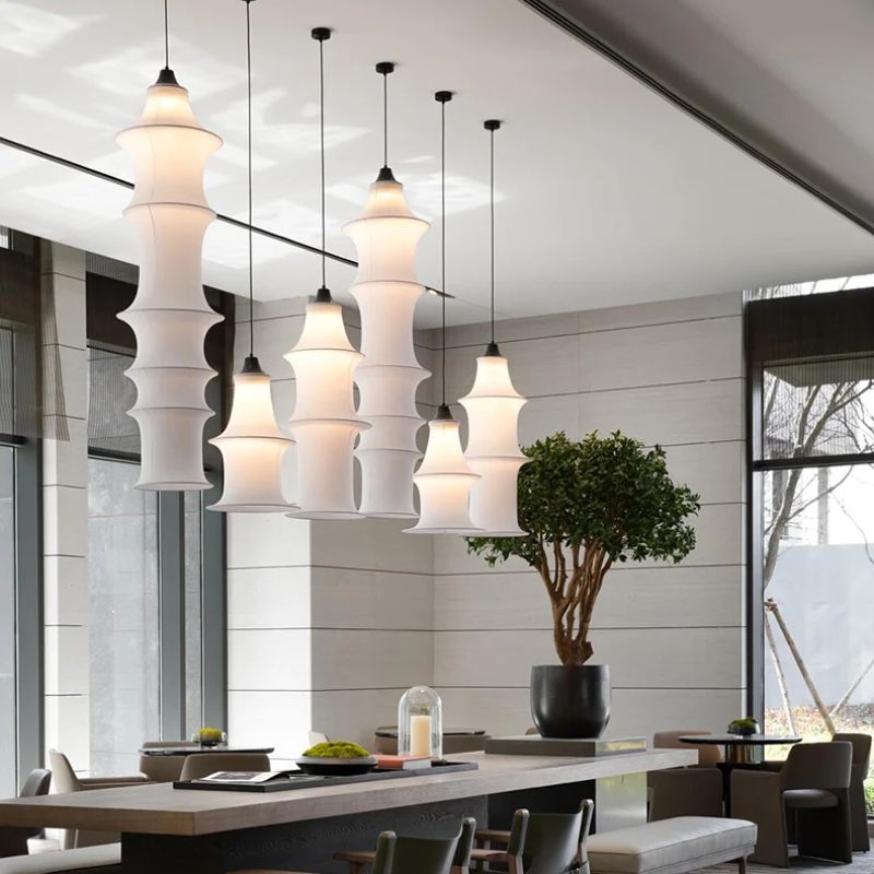 Suspension Escalier Douceur LED Style Zen