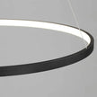 Suspension Chambre Anneau LED Élégante