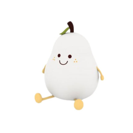 Lampe De Nuit Enfant Poire Avec Couleurs Changeantes