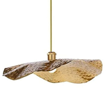 Suspension Escalier Lotus Dorée Style Intemporel