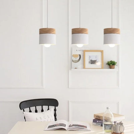 Suspension Couloir Bois Massif Style Raffiné