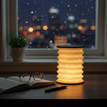 Lampe De Chevet Design Pliante En Accordéon