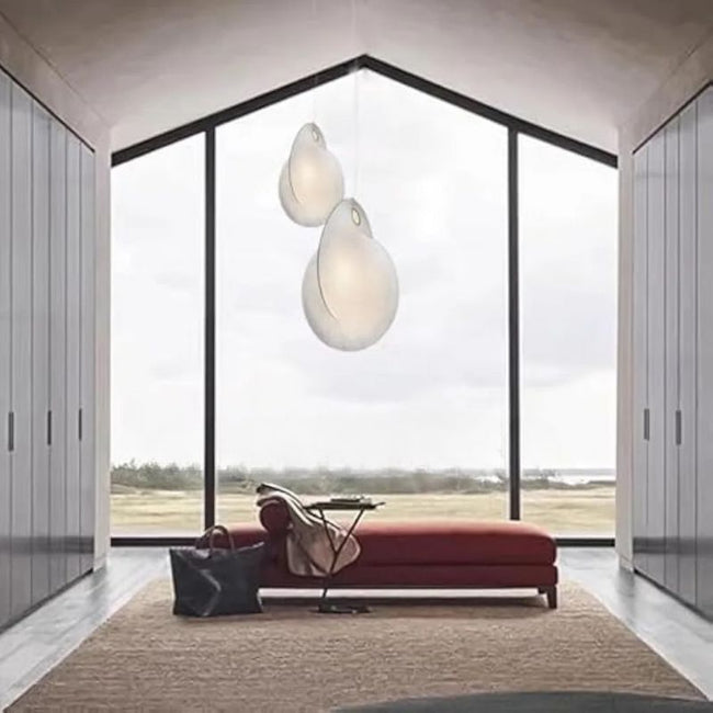 Suspension Japonaise Design Nordique En Forme Libre
