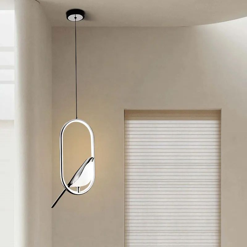 Suspension Chambre Design Oiseau Élégant