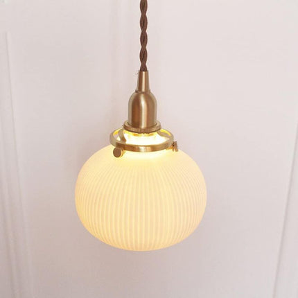 Suspension Cuisine En Laiton Moderne