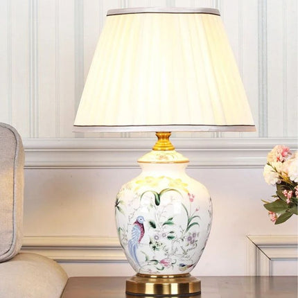 Lampe De Table LED Design Floral