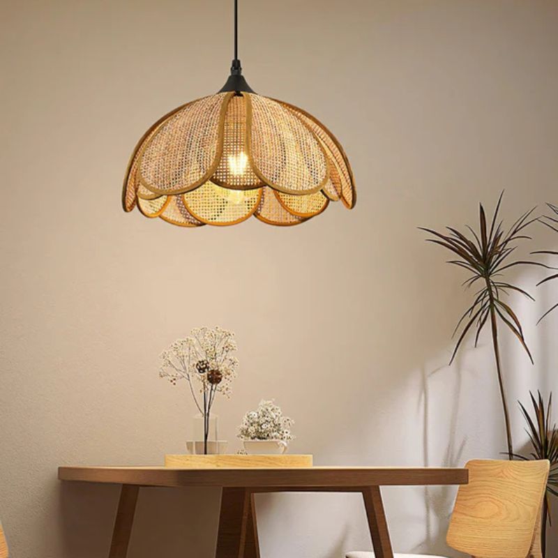 Applique Murale Bohème Fleur Suspendue Élégante