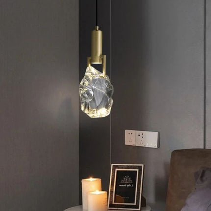 Suspension Minimaliste Finesse En Cristal