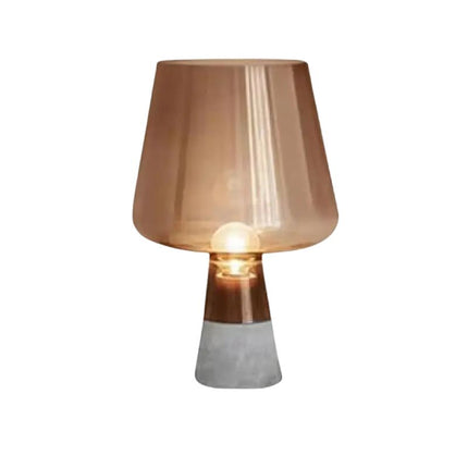 Lampe De Table Style Verrerie Sombre