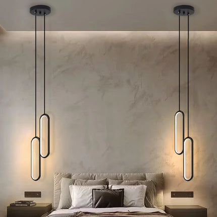 Suspension Escalier Éclairage Nordique Minimaliste