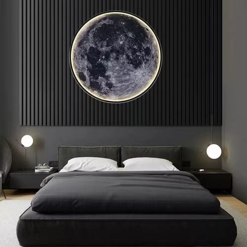 Applique Murale Moderne en Forme de Lune
