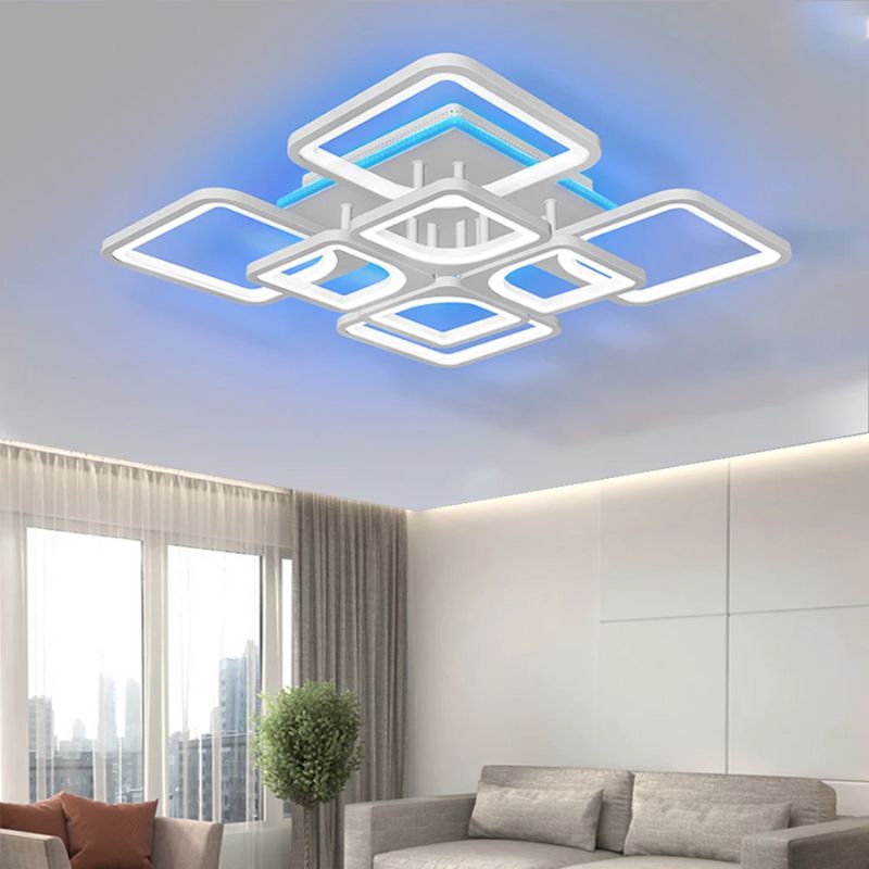 Lampe Moderne Carrée Style Contemporain LED