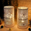 Lampe De Table LED Design Scandinave En Métal Décoré