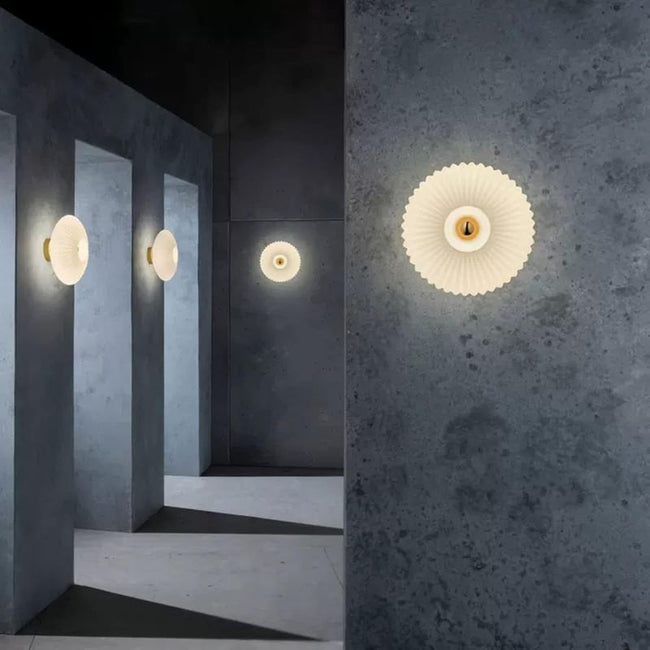 Applique Murale Couloir LED Moderne En Verre