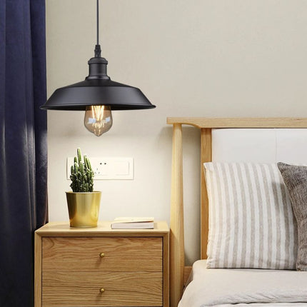 Suspension Industrielle Ambiance Atelier Rétro