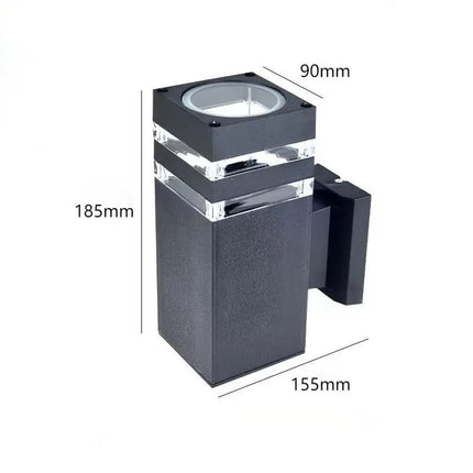 Applique Murale d'Extérieur avec Éclairage LED Chic