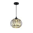 Suspension Moderne Effet Lumière Cristal