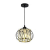 Suspension Moderne Effet Lumière Cristal