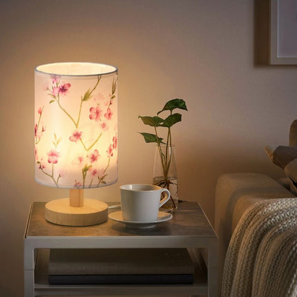 Lampe Japonaise Veilleuse Avec Design Floral