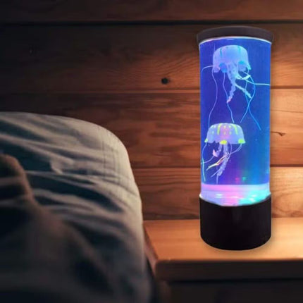 Lampe à Poser au Design d’Aquarium de Méduses