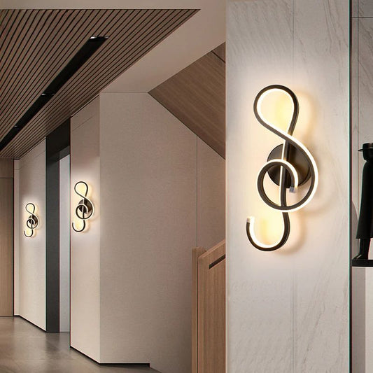 Applique Murale Couloir Touche Musicale Moderne