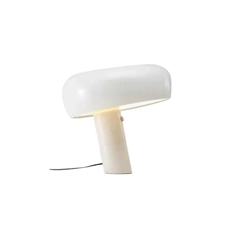 Lampe Design Champignon En Verre Marbré