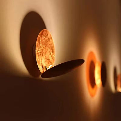 Applique Murale Moderne en Forme d’Éclipse