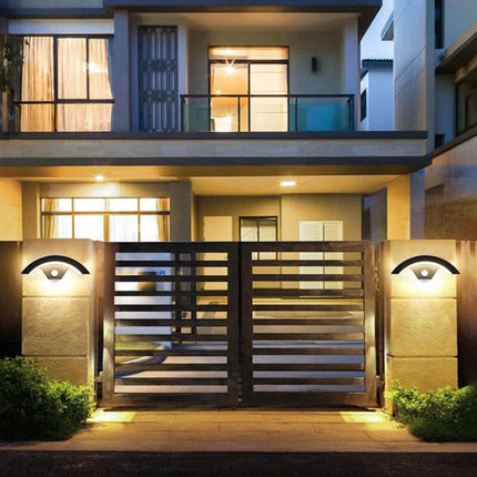 Applique Murale d'Extérieur Style Épuré à Induction