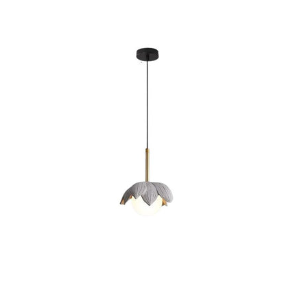 Suspension Design Fleur Crème Élégante