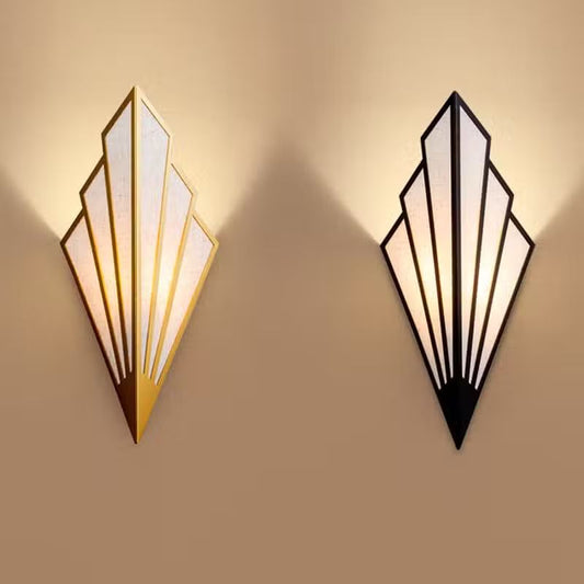 Applique Murale Escalier Design Éventail LED