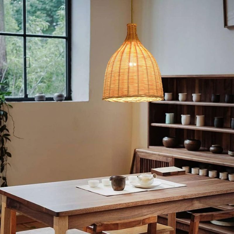 Suspension Salon Bambou Élégance Naturelle