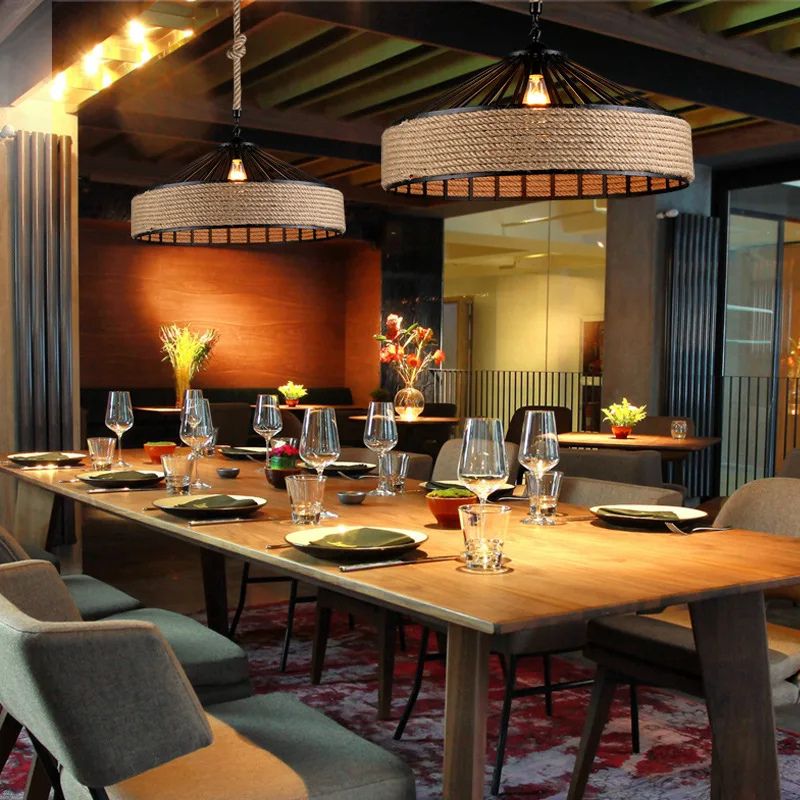 Suspension Bohème Design Chanvre Créatif