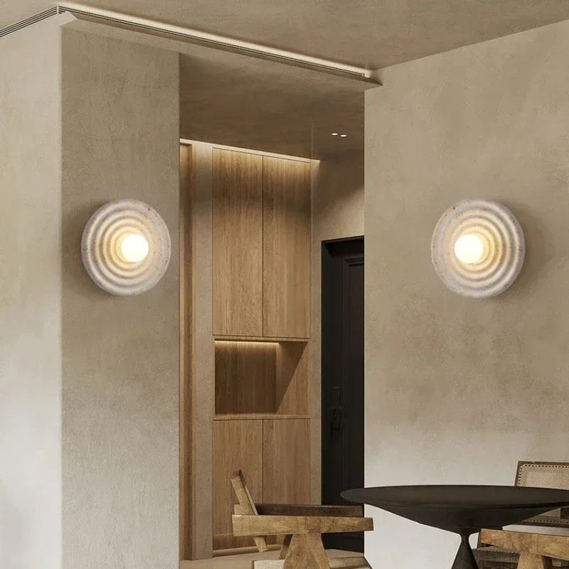 Applique Murale Salon Design Circulaire Rétro