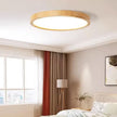Plafonnier LED en Bois Style Nordique