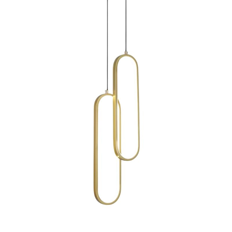 Suspension Escalier Éclairage Nordique Minimaliste