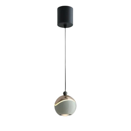 Suspension Industrielle Ronde Fine Et Stylée