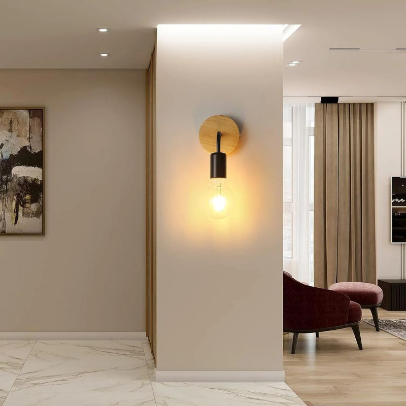 Applique Murale Vintage 4 Pièces