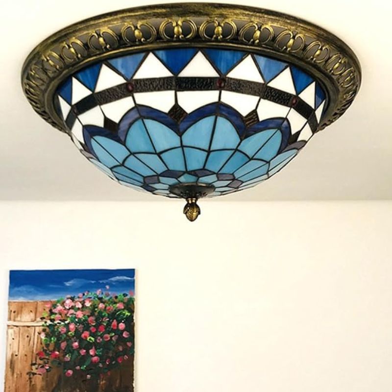 Lampe Tiffany Suspensions Turques Élégantes