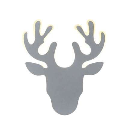Applique Murale LED Cerf En Acrylique
